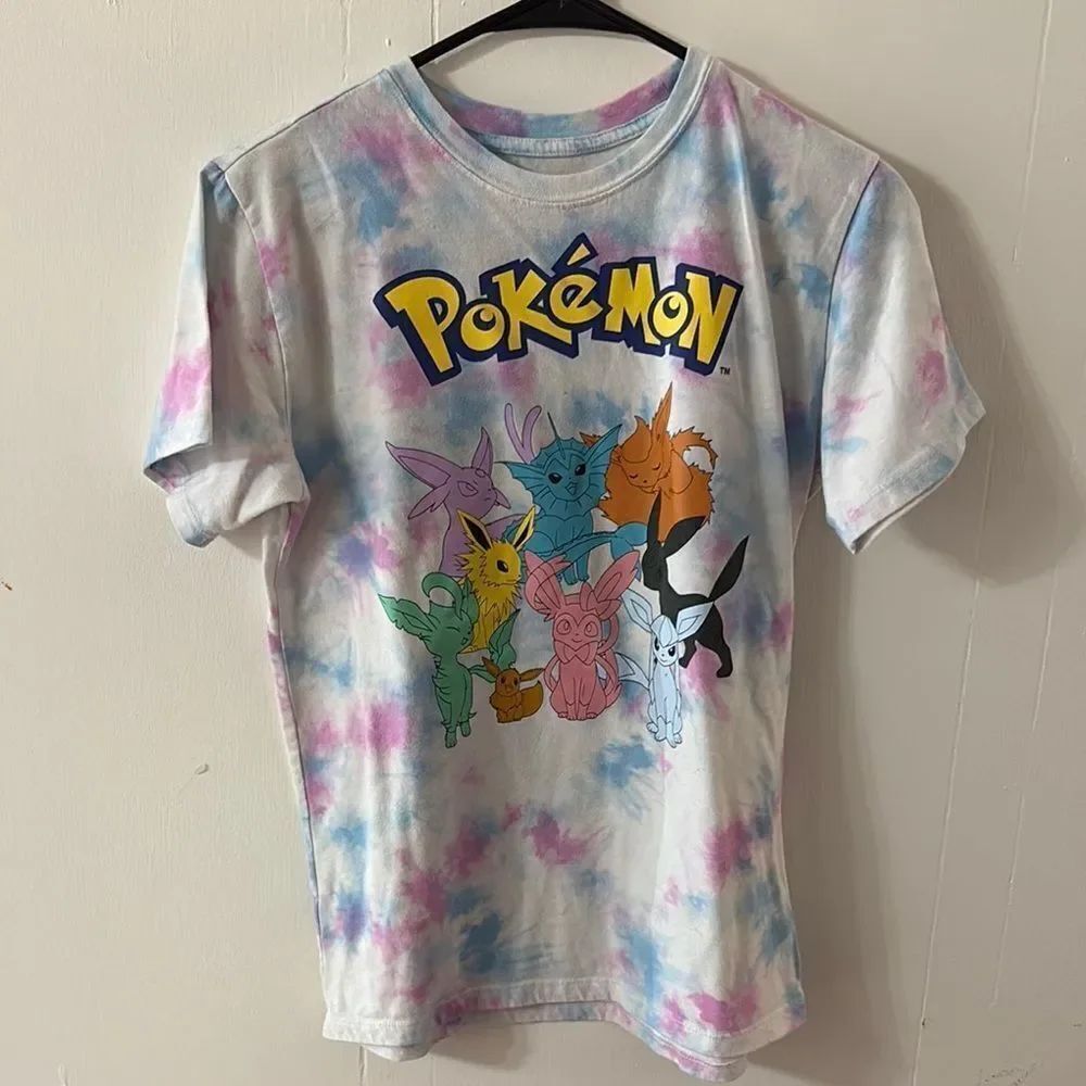 Pokémon EEVEE Tie-Dye Kids T-Shirt